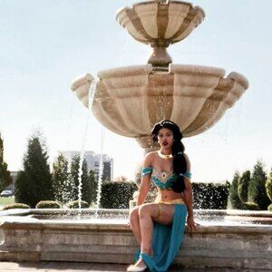 USED Princess Jasmine Costume